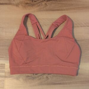 Women's Lululemon Free To Be Elevated Bra - Coral